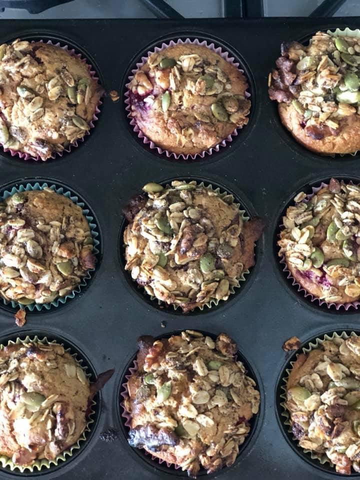 Hormone friendly muffins