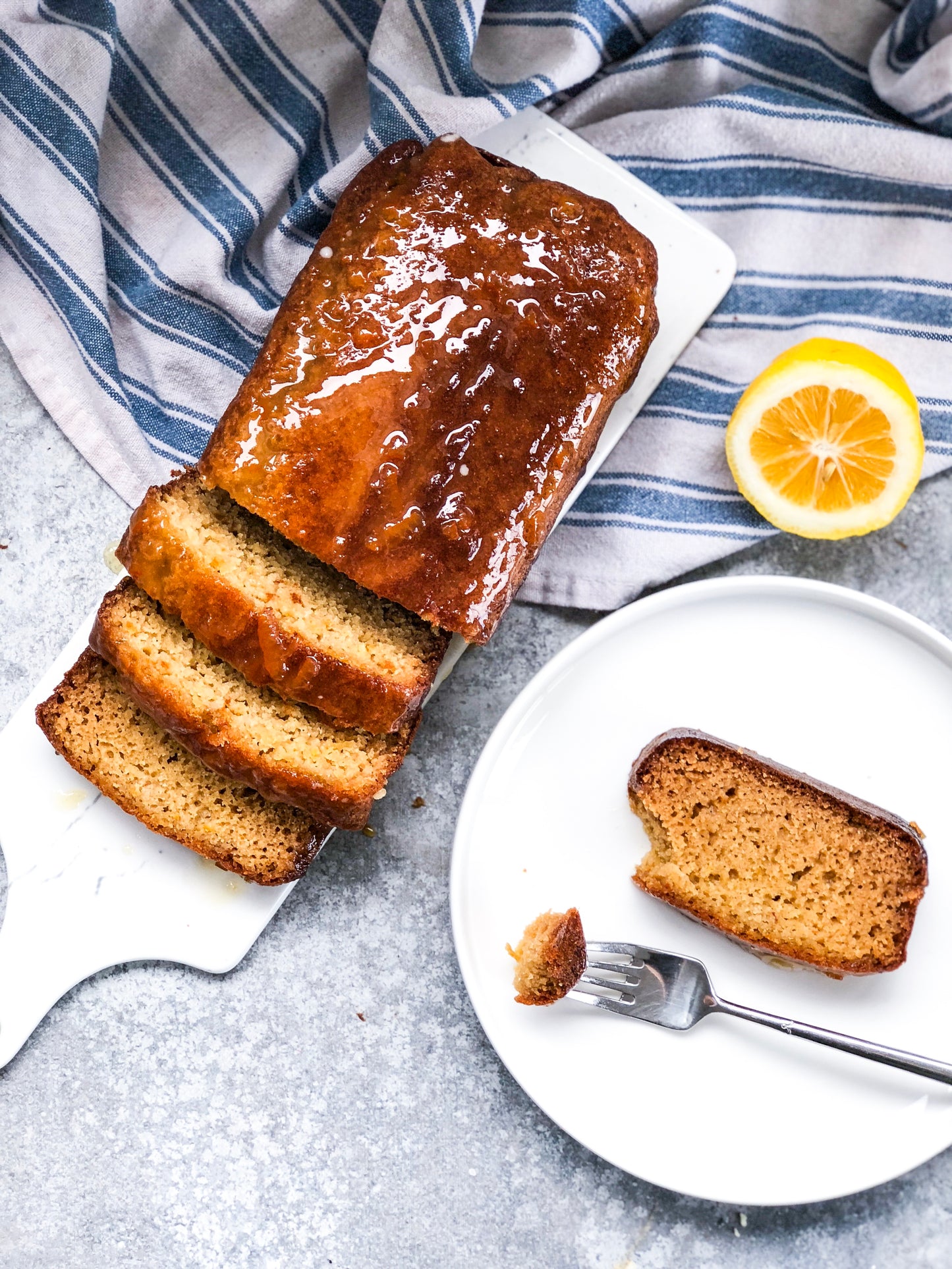 Gluten Free Lemon + Orange Loaf