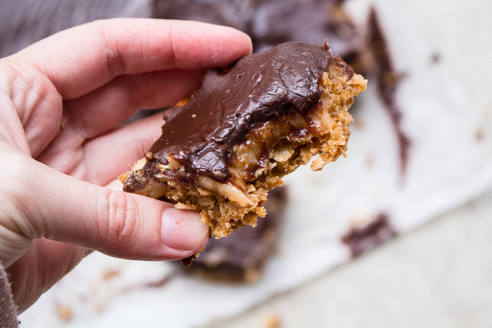 Oaty Caramel Slice Recipe