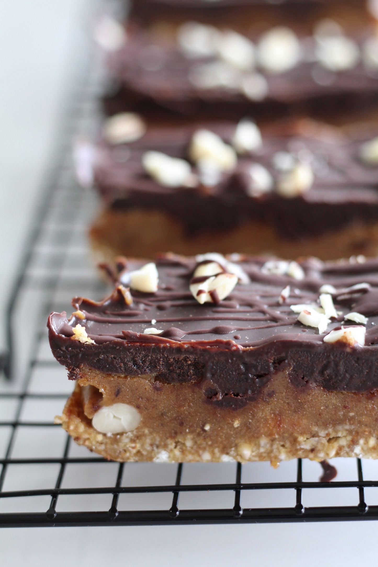 Raw Snickers Slice