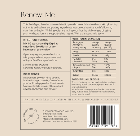 
                  
                    Renew Me 150g Powder Blend
                  
                